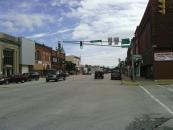 Downtown Knightstown on the national road