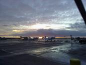 Sunrise at the airport where I work