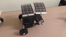 We built solar rollers in class.