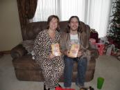 Mom and I got the same present.