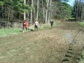 Walking off the ankle roll